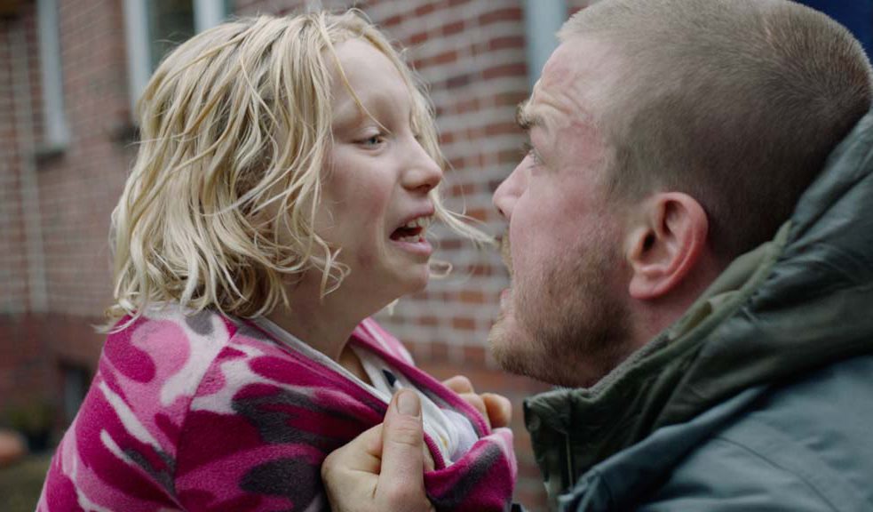 Albrecht Schuch and Helena Zengel in System Crasher