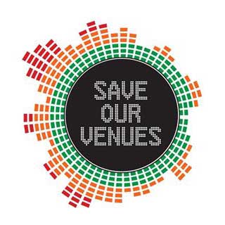 save our venues - Logo - Music Venue Trust