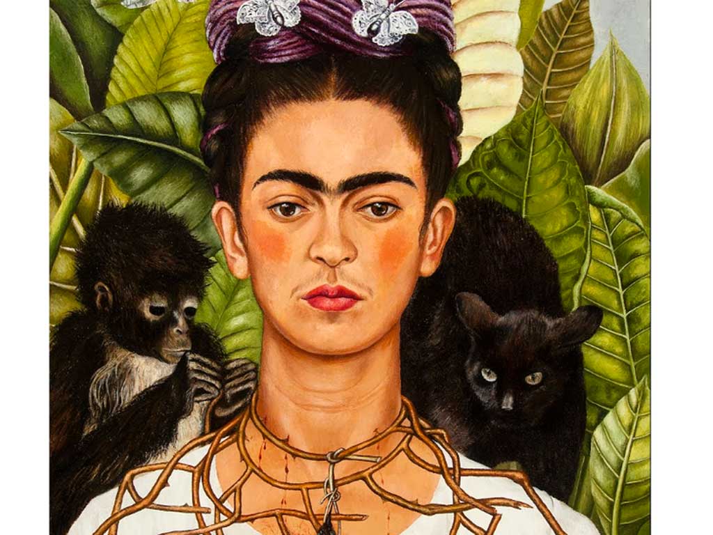 Frida Kahlo Portrait Painting