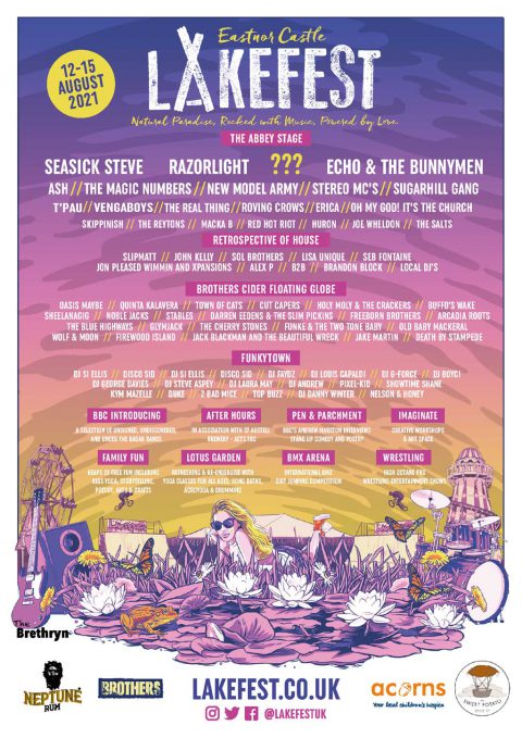 Lakefest 2020 postponed due to Covid-19 - SLAP Mag