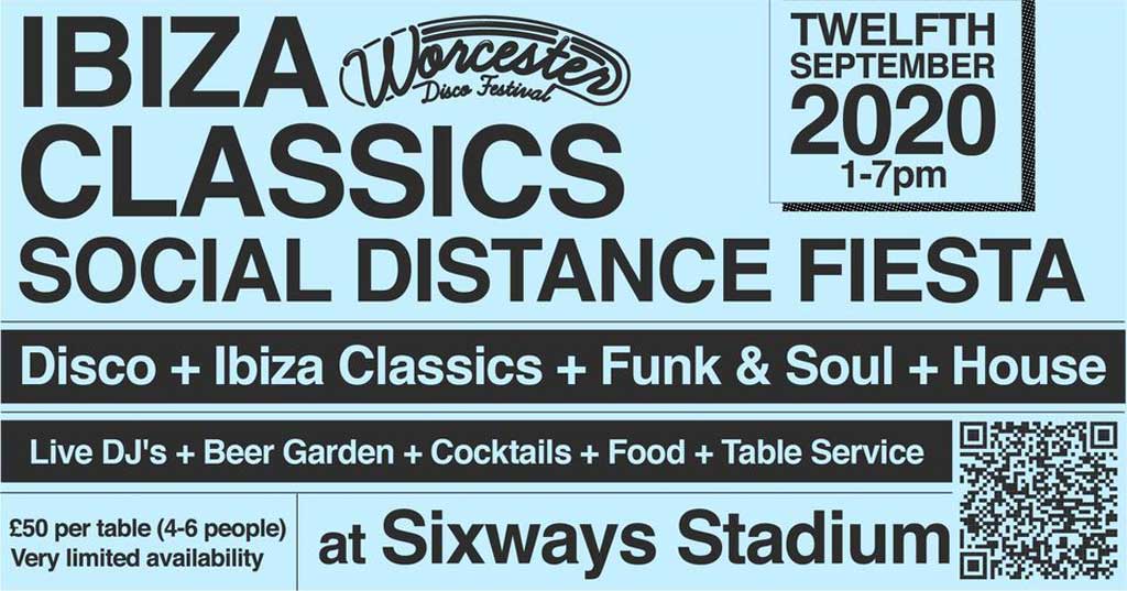 Flyer for Worcester Disco Festival