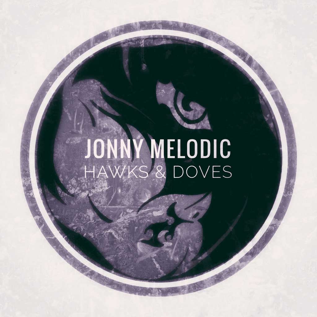 CD cover for Jonny Melodic Hawks and Doves