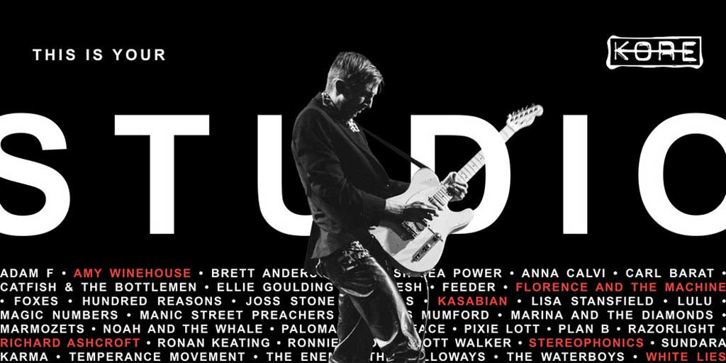 Text banner for kore Studios