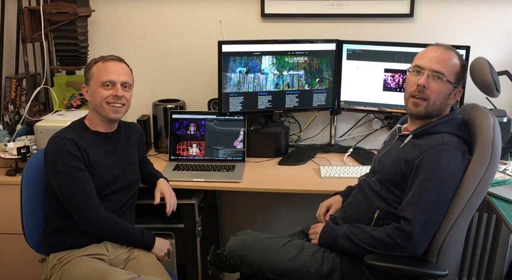 Photo of Matt and Rob Vale from Illuminos