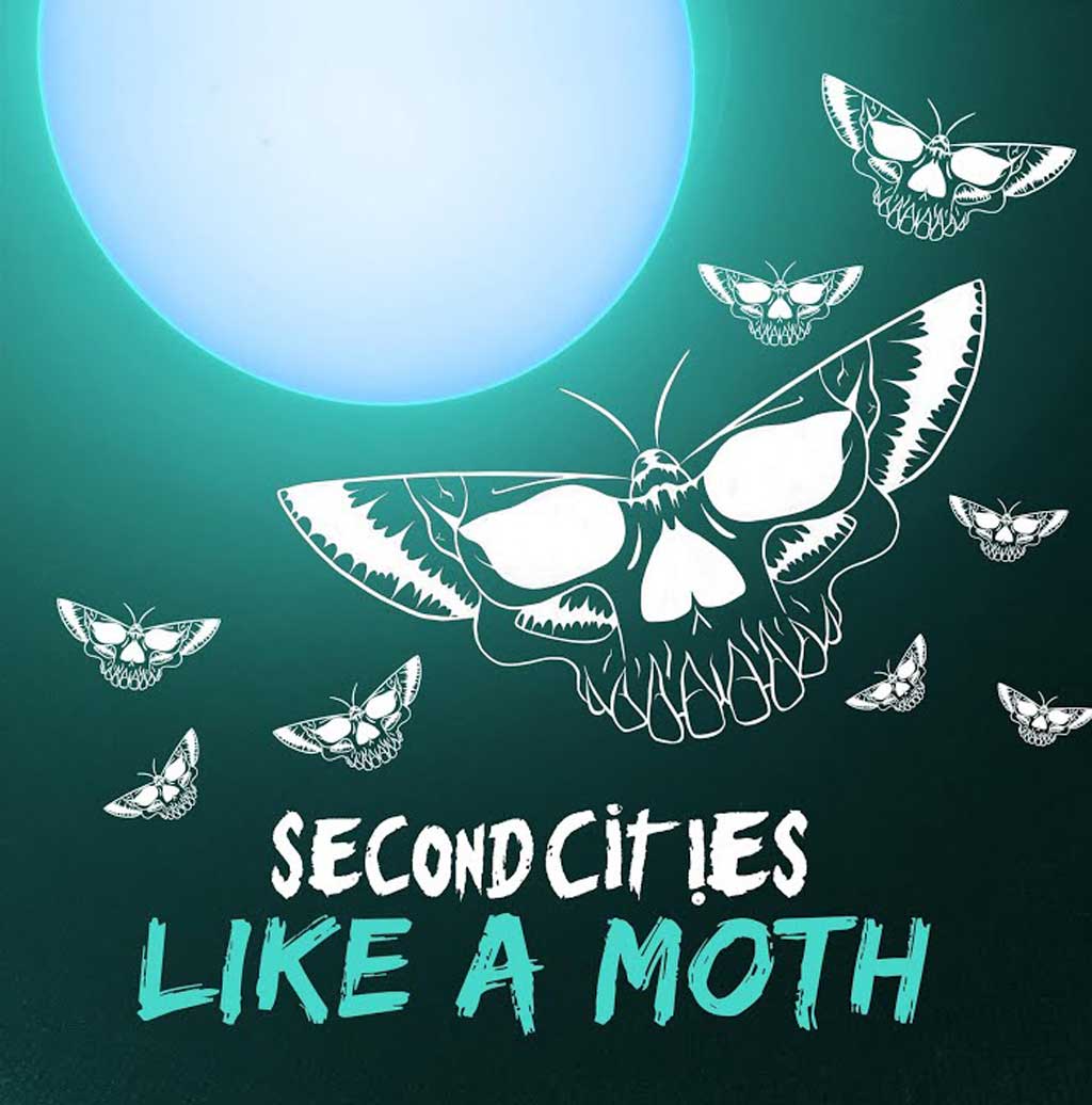 Single Cover for Second Cities Like A Moth