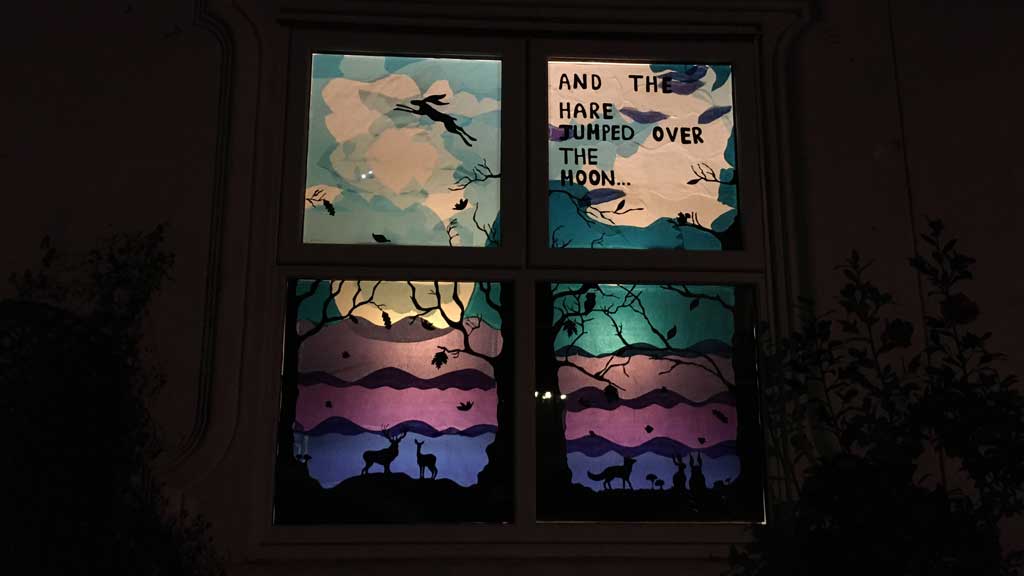 Image of window display for Love the Arbo 2021