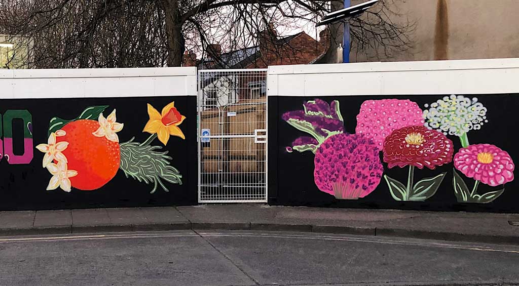 Mural artwork by Estee Angeline