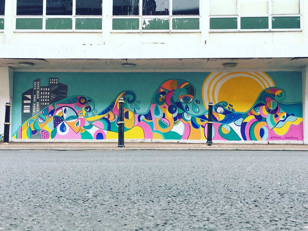 Photo of Chroma Chameleons new mural