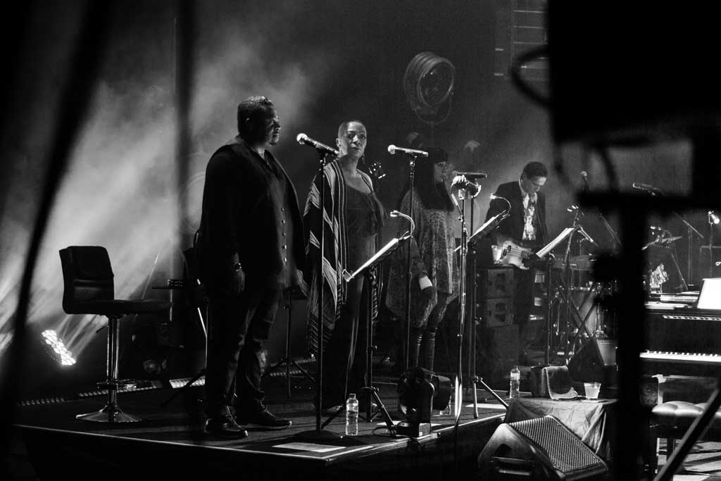 Photo of Nick Cave's band