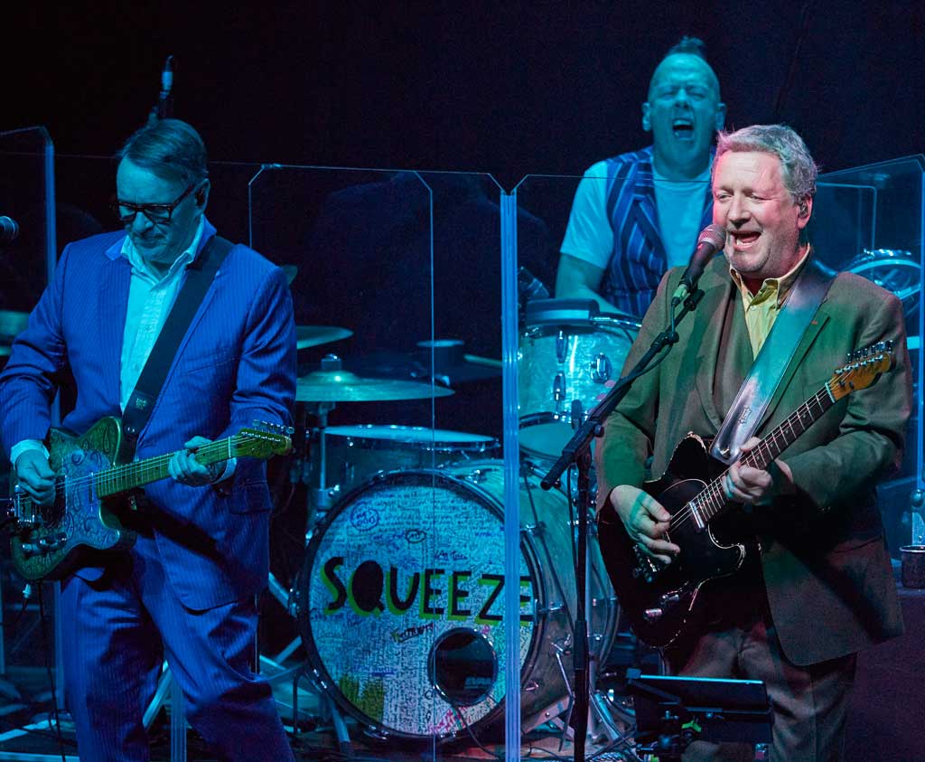 Photo of Squeeze in concert