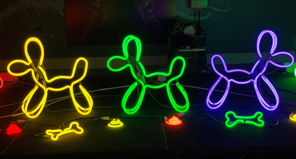 Photo of Neon Dogs by Deepa Mann-Kler
