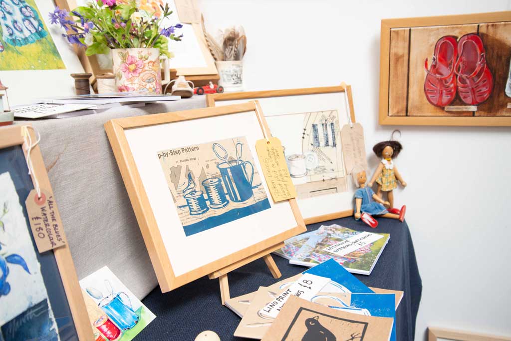 Items at Blue Magpie Contemporary Craft Fair