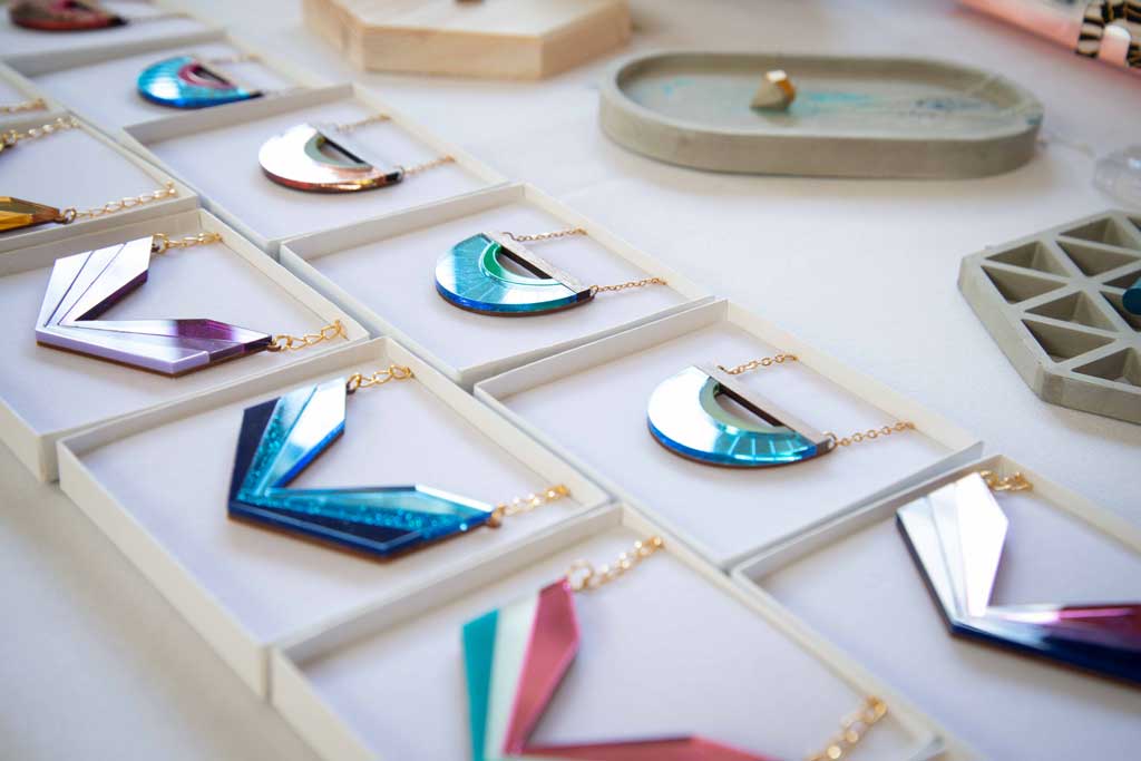 Items at Blue Magpie Contemporary Craft Fair