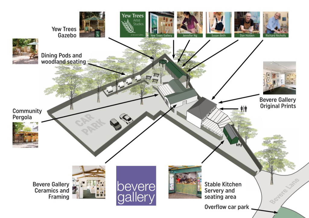 Map for Yew Trees Artist Studios