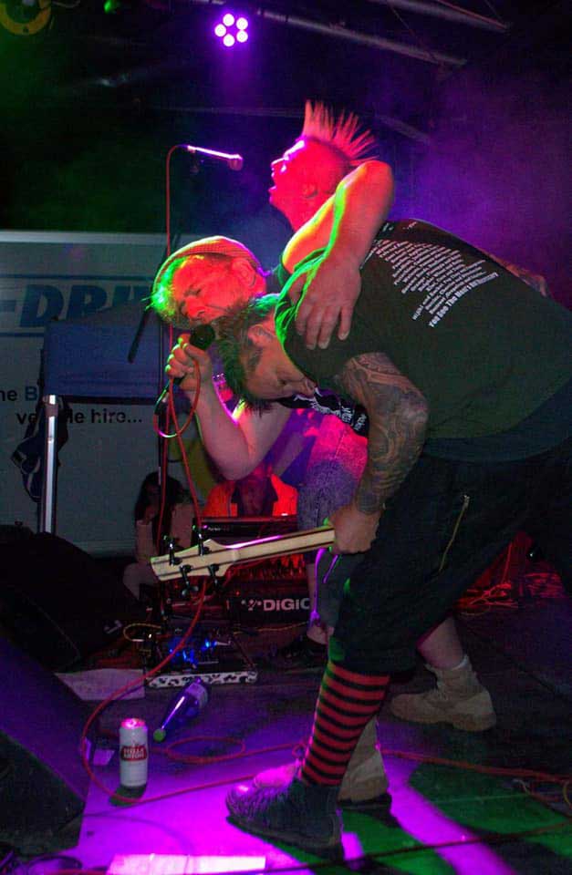 Photo of band at Going Feral Festival