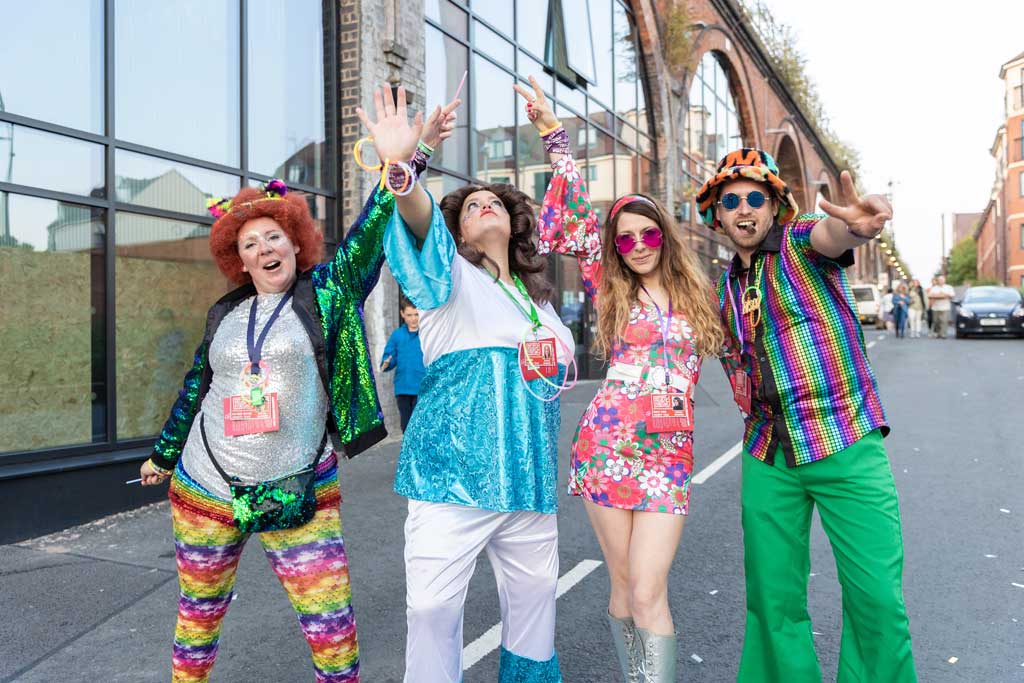 Photo of the Worcester Music Festival Charity Team in 2022