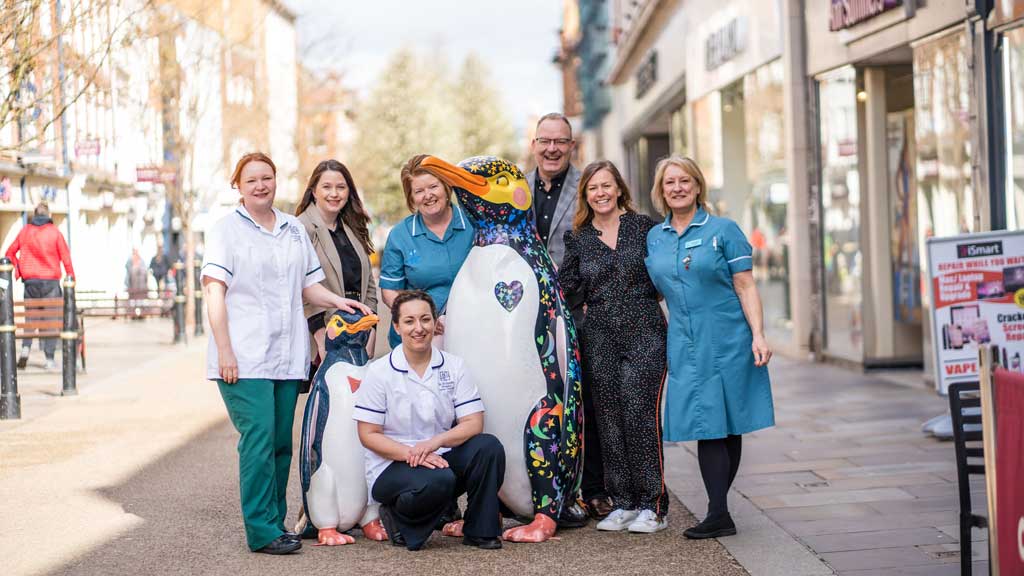 Photo of Sally Dowding, Sam McCarthy, Emma Jackson, Lisa Bowen, Mike Lloyd, Sara Matthews and Sue Smith