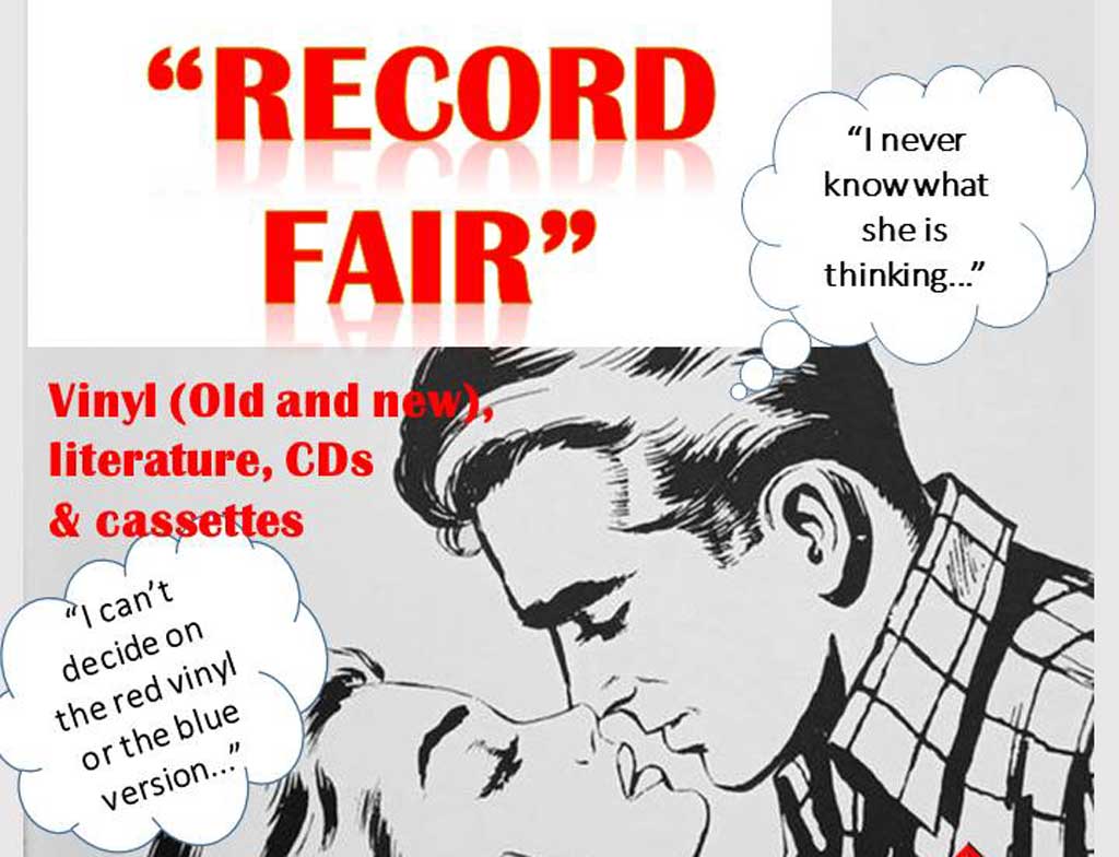 Poster for Evesham Record Fair