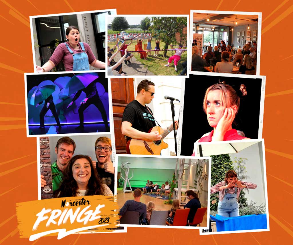 Poster for Worcester Fringe Artists