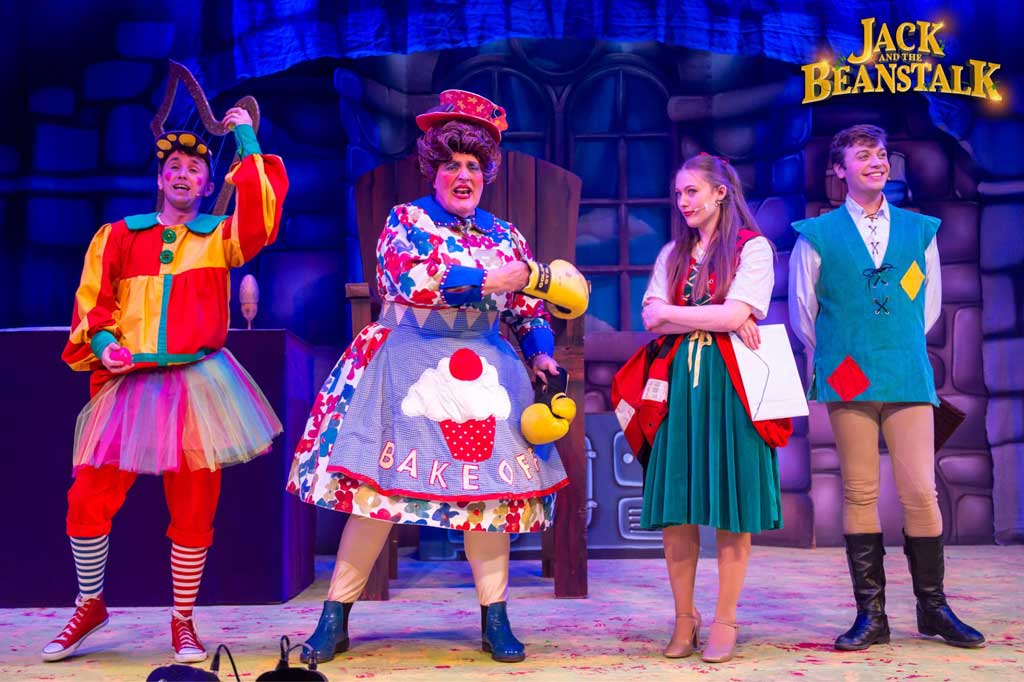 Theatre stage of Jack and the Beanstalk