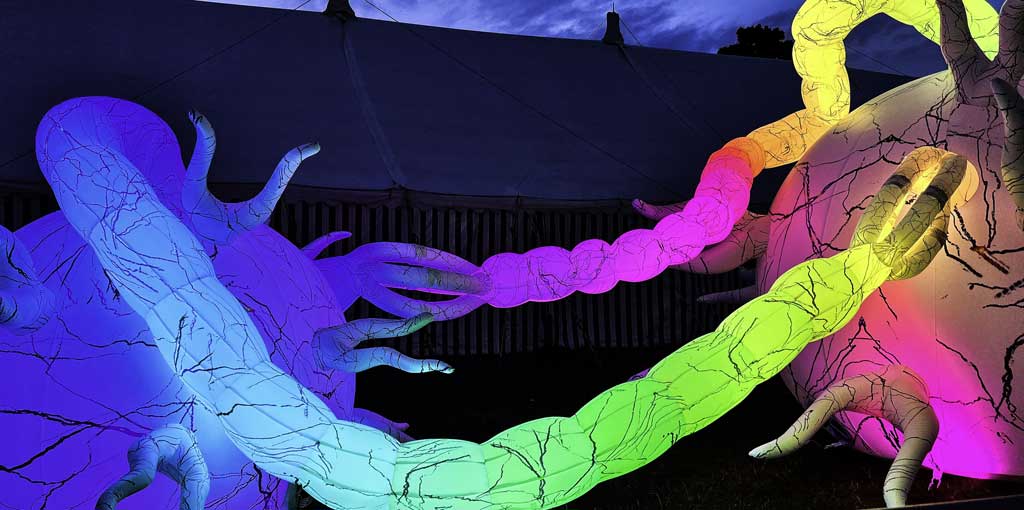 Photo of light installation - Network by Gemma Wood