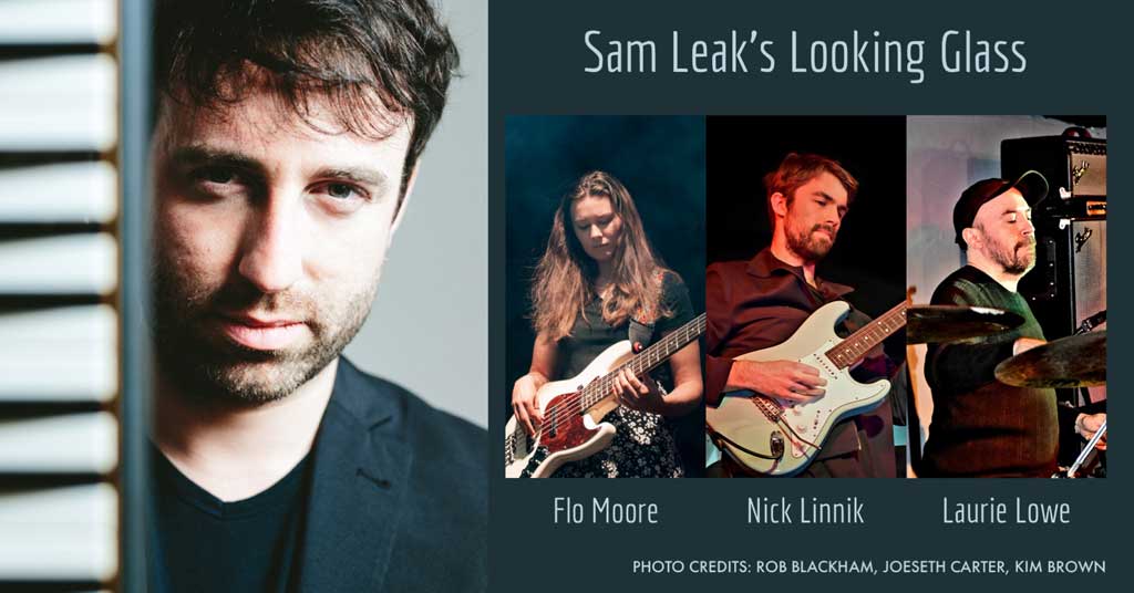 Poster for an event Sam Leak Looking Glass