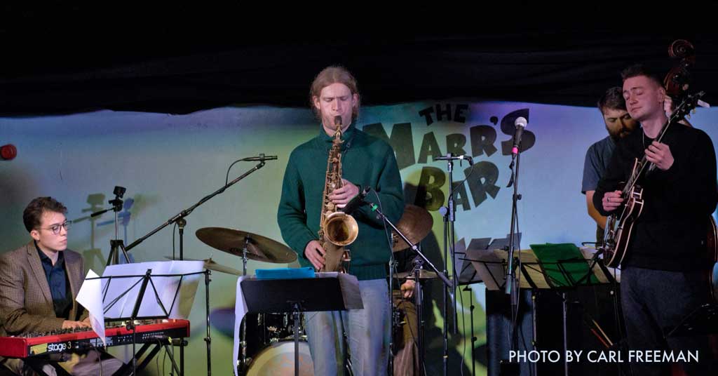 Photo of Jakub Klimiuk Quintet at The Marrs Bar