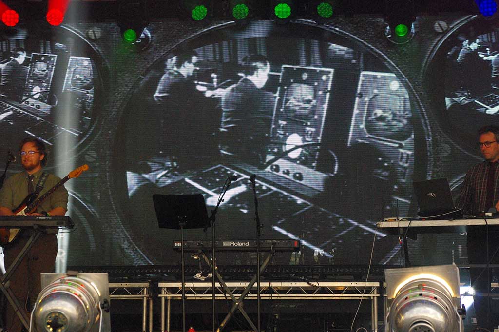 Photo of Public Service Broadcasting at Wychwood Festival 2025