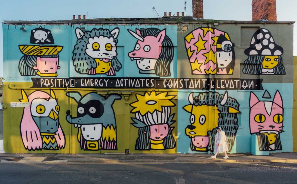 Photo of mural by Kid Acne