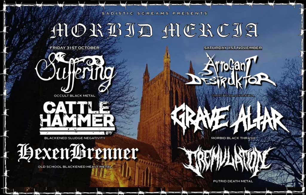 Poster for Morbid Mercia Weekend