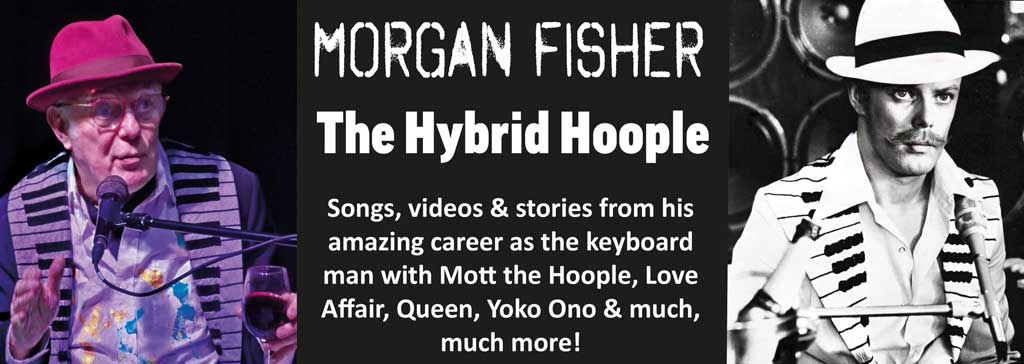 Photos of Morgan Fisher and text information