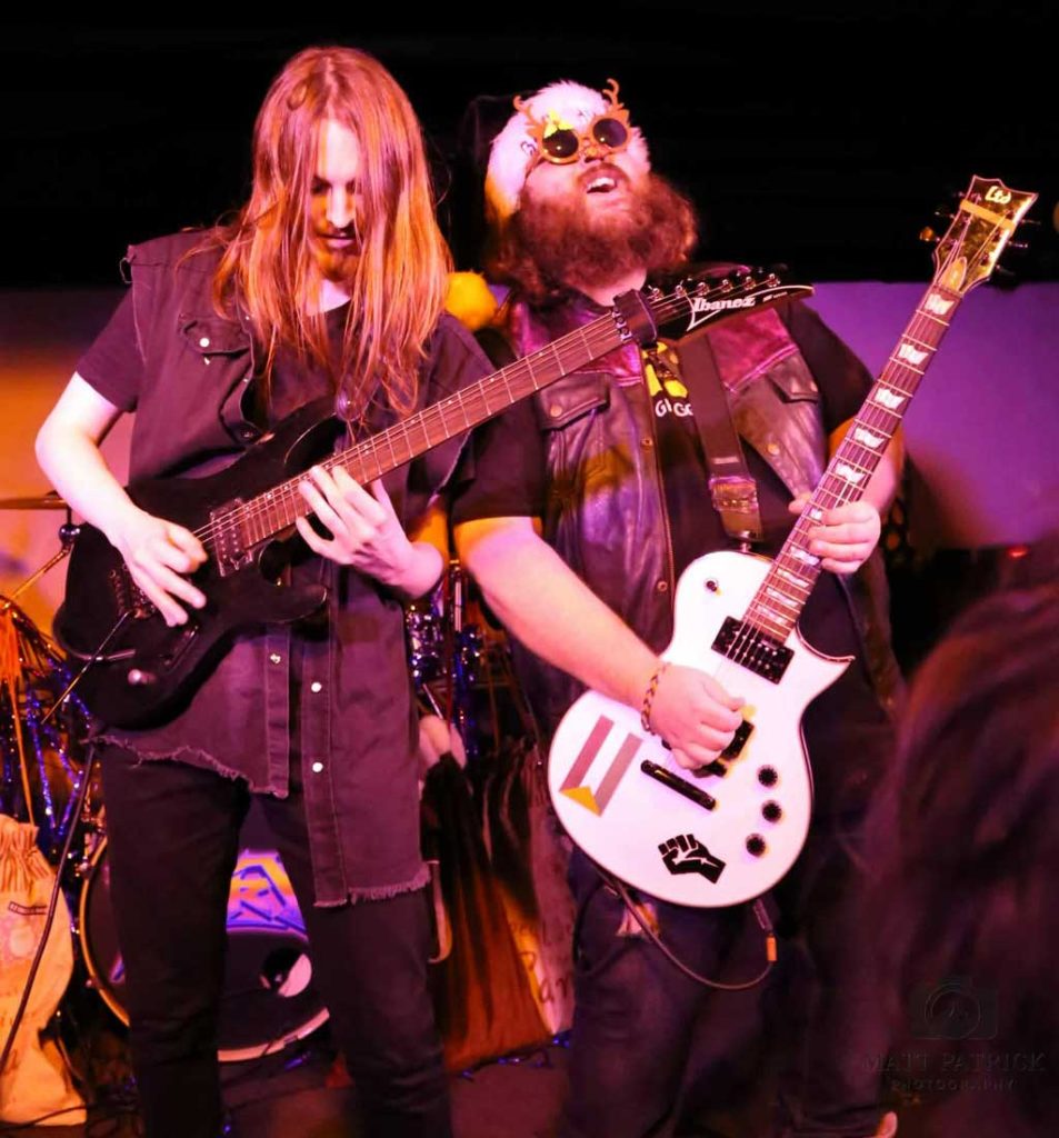 Photo of guitarists from the band Fury