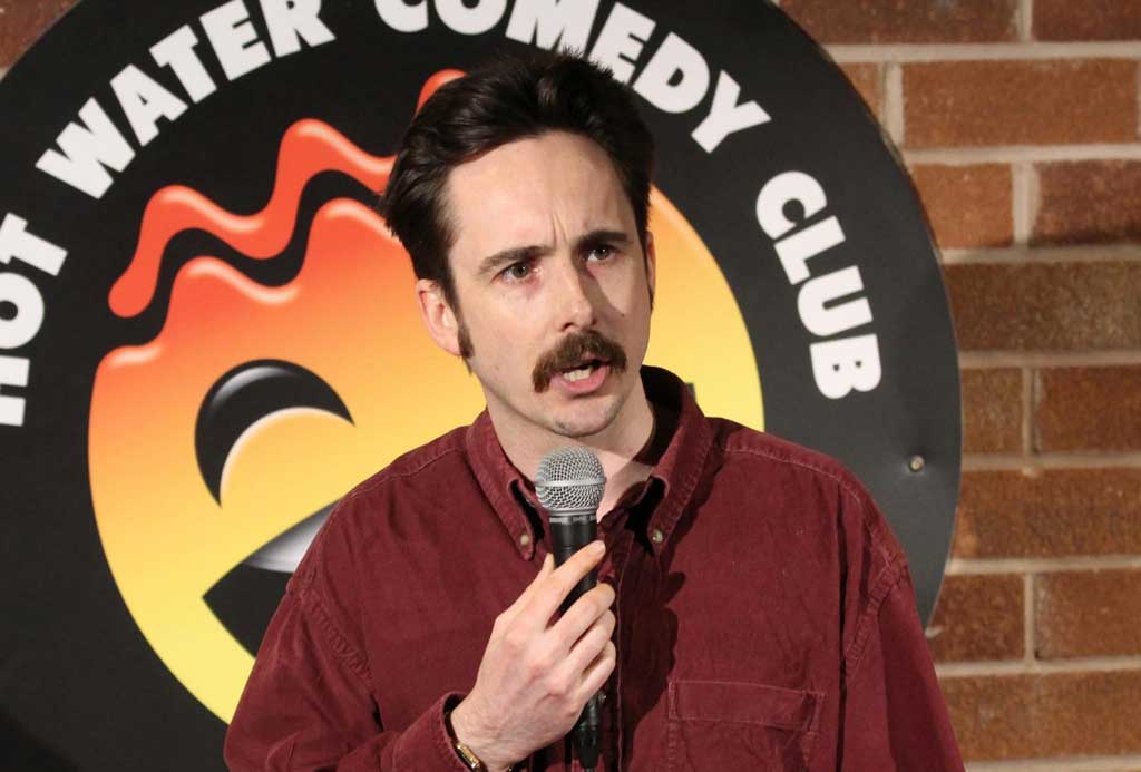 Comedian at Green Comedy Club