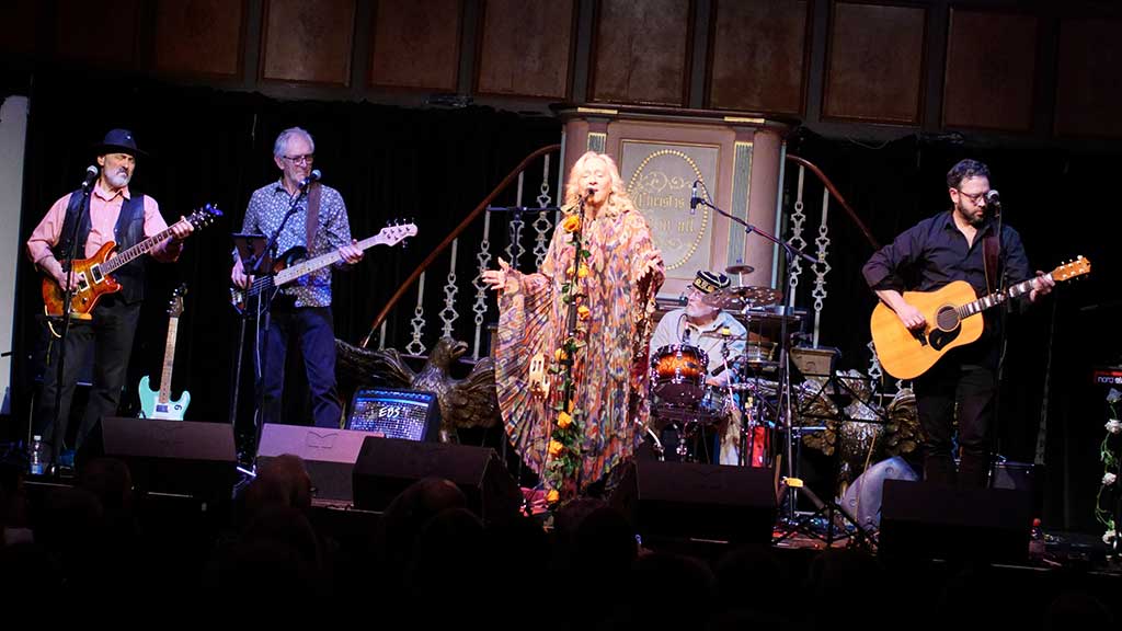 Photo of Julie July Band performing