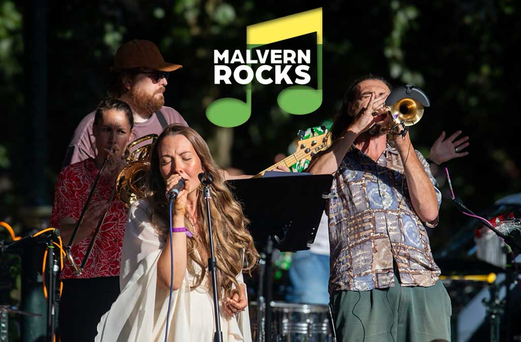 Photo of band CAPAS from Malvern Rocks 2025