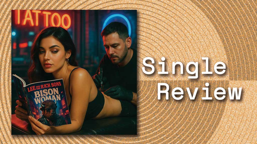 Single cover for Bison Woman by Lee and the Rich Sons