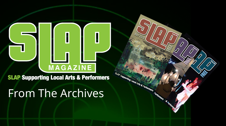 Graphic showing From the Archives of SLAP Mag