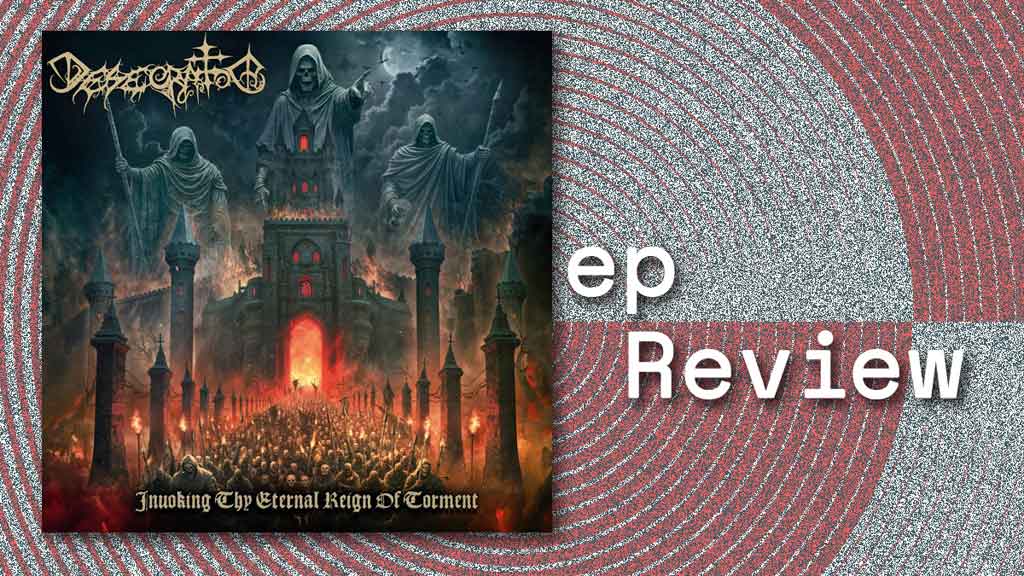 Single cover for Invoking Thy Eternal Reign Of Torment by Desecrator