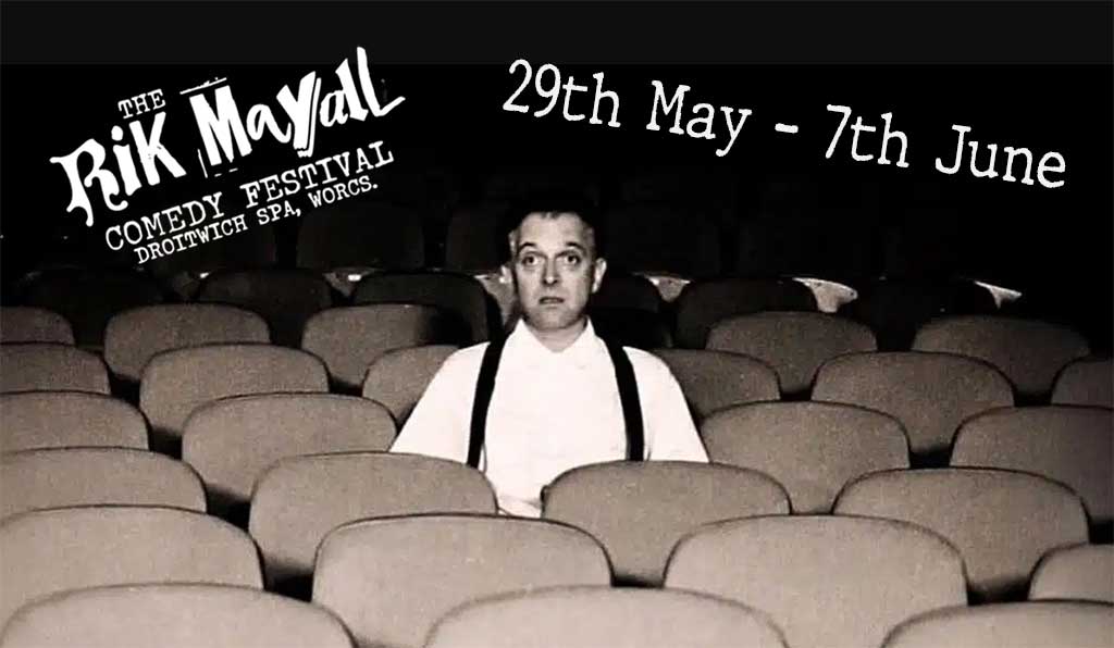 Poster for Rick Mayall Comedy Festival 2026