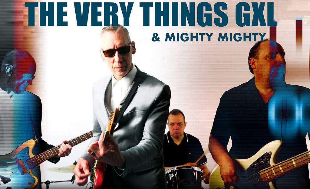 Poster for The Very Things gig