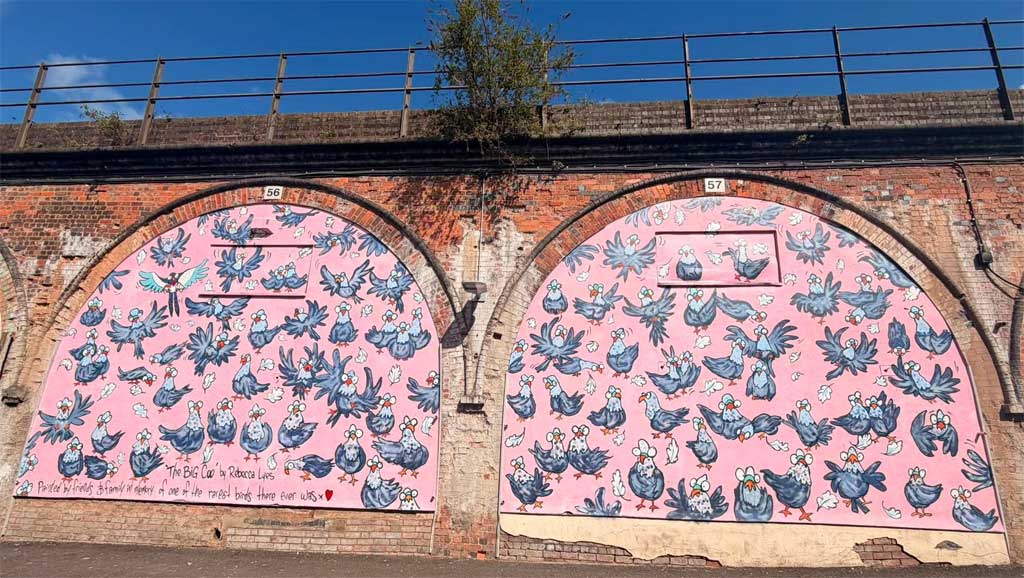 Photo of Mural of The Big Coo by Becky Lyes