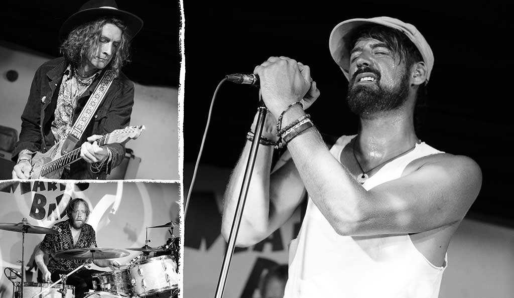 Photo of performers at Remi Harris Blues Rock Roadshow