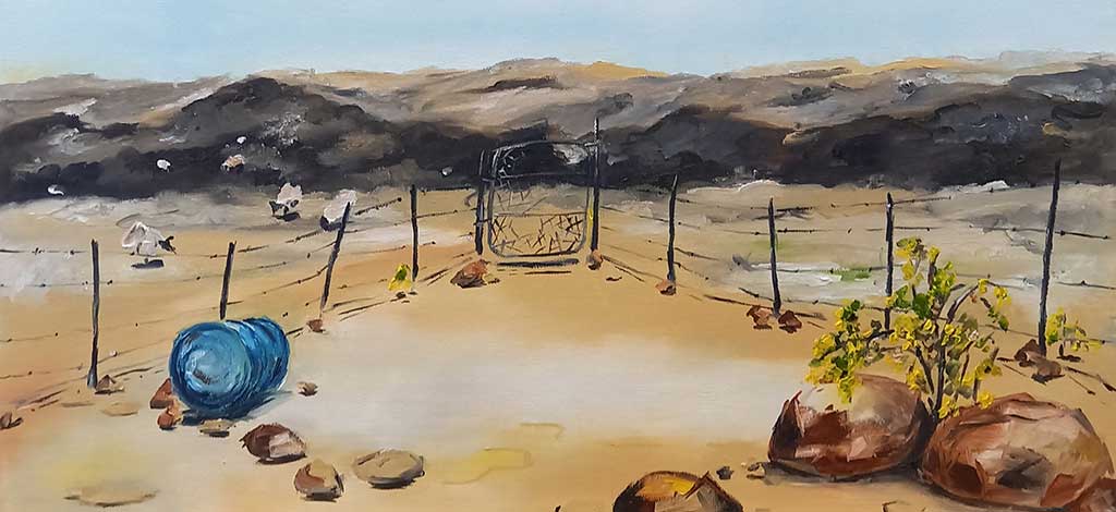 Art piece 'Gate' by Jessica Andersen