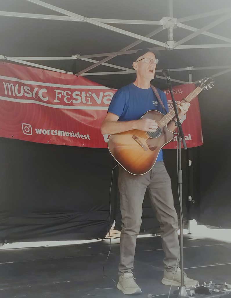 Photo of musician Charlie Williams