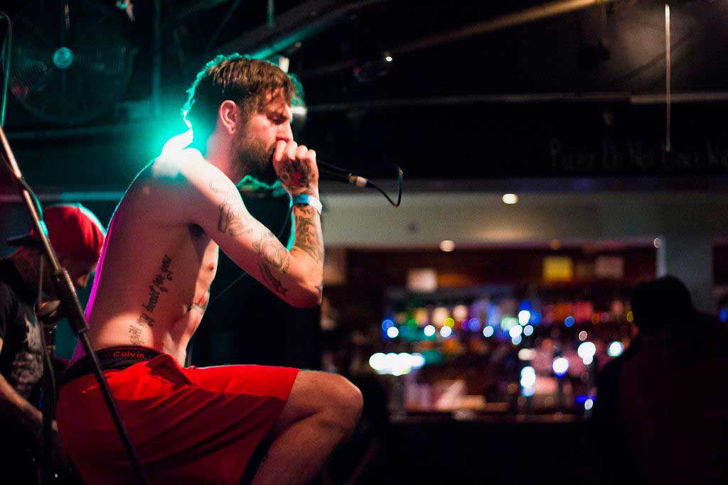 Photo of band at The Marrs Bar 2017