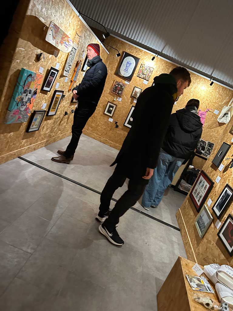 Photo of Exhibition at Arch 27, Worcester