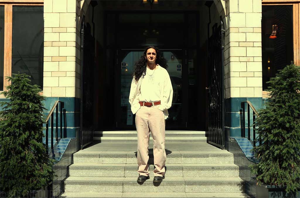 Photo of musician Darius Zaltash