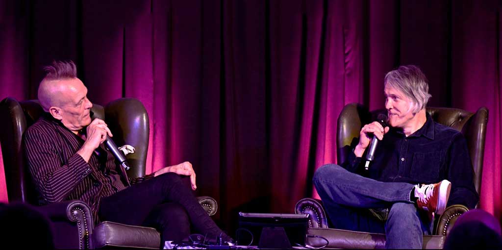 Photo of Jon Robb with guest Jonn Penney