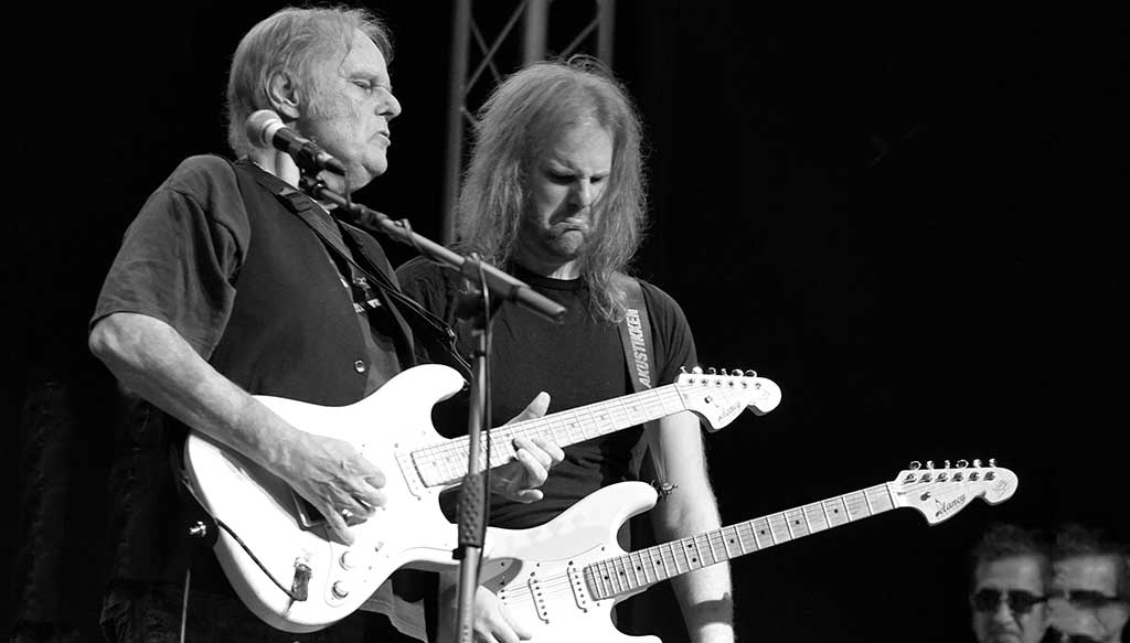 Photo of Walter Trout and son Jon